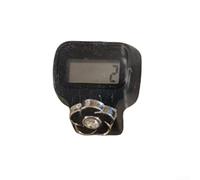 Mini compteur de doigts électronique avec affichage LED, fonction d'arrêt automatique, sangle réglable pour tricot, crochet, score sportif et utilisation en salle de classe (noir)