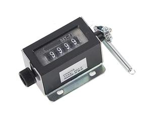 Mini Compteur Mécanique Manuel,Akozon D67-F 5 chiffres chiffres chiffres réinitialisation mécanique Réinitialisable Tally Compteur manuel