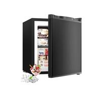 Mini-congélateur Feelfunn 1,1 pi³, petit congélateur vertical, noir(1.1 Cu.Ft - Black)