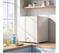 Mini congélateur pose libre 35 L - Blanc - Température réglable - Porte réversible - R600a