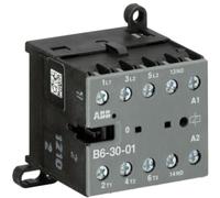 Mini contacteur ABB-Entrelec GJL1211001R0011 B6-30-01-01 - 24 V AC, borniers ...