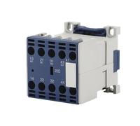 Mini contacteur AC CJX2-0610E, type de contact, relais intermédiaire 50/60Hz, Rail Din 3P 3main 1NO/3main 1NC, tension de bobine 24V 36V 220V(CJX2-0601E,380V)