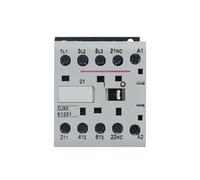 Mini contacteur AC sur Rail Din CJX2-K V, 3P, 3main 1NO/3main 1NC, tension de bobine 50/60Hz 6A 9A 12A, 220(CJX2-K-1210)