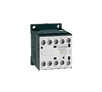 Mini Contacteur Tripolaire 4 kW 400 V 9 A AC3 1 NA Bobine 24 V DC basse consommation 4,5 x 6 x 6 cm Gris (Référence : BG0910L024)