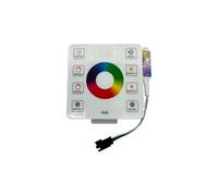 Mini contrôleur de débit d'eau coloré à télécommande à 8 boutons, bande lumineuse 2811, bande lumineuse 2812, gradation LED de course en couleur