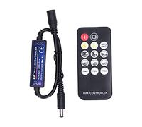 Mini Contrôleur de Gradateur RF Contrôleur de LED Contrôleur de Gradateur de LED de Télécommande à 14 Touches pour le Ménage KTV