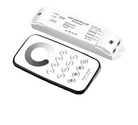 Mini contrôleur de gradation multi-zone CCT RGBW, tension constante, récepteur DC12V 24V, bande LED, tactile, télécommande(T6 and R3M)
