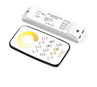 Mini contrôleur de gradation multi-zone CCT RGBW, tension constante, récepteur DC12V 24V, bande LED, tactile, télécommande(T7 and R3M)