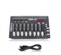 Mini contrôleur LED Par lumière DJ Console de lumière DMX-48 Console universelle norme internationale contrôle DMX512(DMX-48)