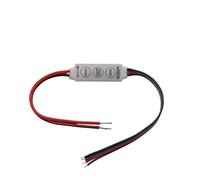Mini contrôleur RGB DC 12 V 24 V 6 A 3 boutons variateur LED(2-Wire to 4-Wire)