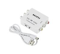 Mini convertisseur/commutateur de systme TV bidirectionnel PAL/NTSC, PAL vers NTSC, NTSC vers PAL, composite TV double sens