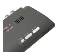 Mini Convertisseur D'interface MultiméDia Av Vers Hd, BoîTier De Convertisseur VidéO Av Vers Vga Hd Pour La Maison, Prise Britannique 100-240v