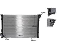 MINI COOPER 1.6 RADIATEUR 01-