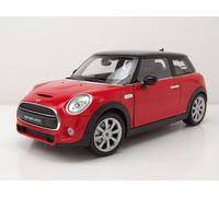 1:18 WELLY Mini Cooper Hatch 2-Door 2015 Ochre Black WE18050OC