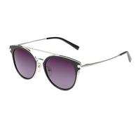 MINI Cooper Lunettes de soleil ovales noires polarisées à monture complète - Protection UV 100 % (UV 400) - Dégradé violet - Verres décolorés - Pour femme - Taille S - M38023-027P 52 S - Violet - 52