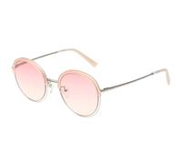 Mini Cooper M37021-061C 53 S Lunettes de soleil à monture ronde, protection UV 100 % (UV 400), dégradé de rose, verres décolorés, taille S, rose