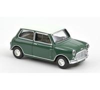 Norev MINI COOPER S 1964 ALMOND GREEN AND WHITE ROOF 1:54