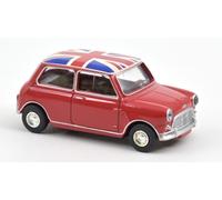 Mini Cooper S 1964 Tartan Rouge With Flag On Roof 1:54 Model 310521 Norev