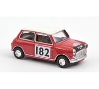 Mini Cooper S 1964 Tartan Rouge With Racing Number 182 1:54 Model 310522 Norev