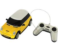 MINI COOPER S jaune avec toit blanc R/C 1:24 Radiocommandé