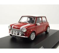 Mini Cooper Sport 1997 Rouge Blanc Modèle Réduit 1:43 Solido