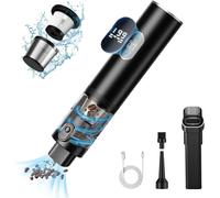 Mini Cordless Vacuum Cleaner 85w,Two Speeds 8-13kpa,Handheld Vacuum Cleaner For Suction/Inflation/Lighting,Portable For Car/Home/Office/Pet