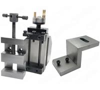 Mini coulisse verticale sur plaque d'angle en fonte de type Z avec étau de 50 mm - 36