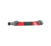 Mini Countryman U25 Support Téléphone Voiture, Écran OLED Circulaire Socles de téléphone Portable pour Mini Cooper Countryman U25 2024-2025(2 Support et 1 Base, Union Jack Noir)