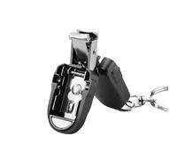 Mini coupe-ongles portable léger et en acier inoxydable pour hommes, adolescents, époux, et