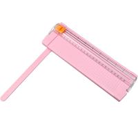 Mini Coupeur A4, Rose, Avec Sécurité, Pour La Découpe Standard De Papier, De Photos Ou D'étiquettes