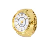 Mini-couples Pour Les Femmes Hommes Tour De Montre Cadran Rond Chiffres Arabes Analogiques Femmes Homme Punk Elastic Strap Alloy Étudiants Montres À Anneau De Quartz Madiennes Rogue De Doigt Cadeau