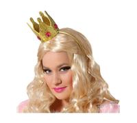 Mini Couronne de Princesse - ATOSA - Doré - Matières naturelles - Enfant - Femme