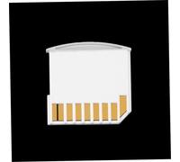 Mini courte pour carte SDHC TF Memory Drive Adapter Pour Macbook Air Jusqu'à 64G - Apple a l'air mini-carte micro SD manchon blanc