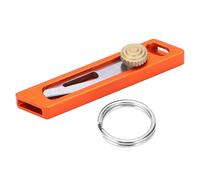 Mini Couteau, Engrenage, Porte-CléS, Coupe-BoîTe, Petit Coupeur, BoîTe D'emballage RéTractable, Ouvre-Lettre, Orange