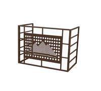 Mini couvercle de condensateur divisé, climatiseur en aluminium et couvercle de pompe à chaleur pour unités extérieures, convient pour une utilisation en intérieur et en extérieur