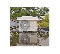 Mini Couvercle De Pompe À Chaleur/condenseur Fendu, Couverture De Fenêtre Extérieure AC Pour Unité Murale Extérieure, Feuille De Protection En PVC Contre La Pluie/neige(95x43X15cm)