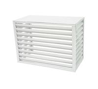 Mini couvercle divisé et protection de pompe à chaleur en aluminium pour une performance optimale et une utilisation en intérieur résistant aux intempéries et design robuste