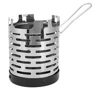 Mini couverture chauffante de cuisinière en acier inoxydable Camping Mini chauffage bouclier de chauffage portable pour la randonnée en plein air