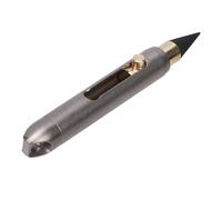 Mini Crayon Graphite Rétractable en Alliage de Titane éternel pour le Camping avec Porte-clés, Pointes Remplaçables, Crayon Compact et Léger pour les Amateurs de Plein Air