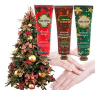 Mini Crèmes pour les Mains,Coffret de crème pour les mains,Creme Main Noël,Coffret Crème de Mains Noël,Crème Hydratante Pour Les Mains,Crème pour les Mains Noël pour Cadeau de Noël,Saint-Valentin