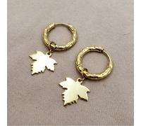 Mini créoles automne - charms amovibles