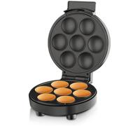 Mini crêpière électrique - DEMA - Cuit 7 æbleskivers de 5 cm - Revêtement antiadhésif - Compact et facile à ranger