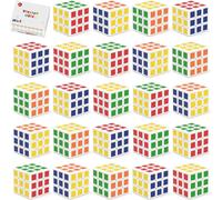 Mini Cubes Pour Enfants,Jeux De Puzzle,Récompenses Scolaires Et Prix En Classe Pour Étudiants,Décoration De Fête D'anniversaire,Cadeau De Noël(Lot De 24)