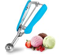 Mini cuillère à glace et biscuits 25 mm en inox bleu Vendos85
