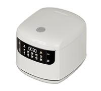 Mini cuiseur à riz 2 L, 400 W, cuiseur à riz portable anti-adhésif avec minuterie de 24 heures, 3 tasses non cuites et 5 tasses de capacité cuite, pour riz, céréales, flocons d'avoine et porridge