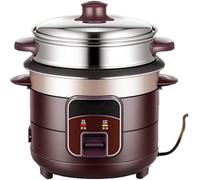 Mini Cuiseur à Riz avec Fonction De Maintien Au Chaud, Cuiseur Vapeur Multicuiseur, Récipient Intérieur, Lavable Au Lave-Vaisselle, Surface Antiadhésive, White, 4L