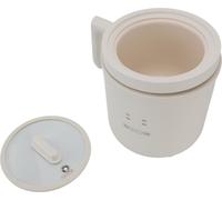 Mini cuiseur à riz en acier inoxydable multifonctionnel électrique Hot Pot -soupe pour le b���ro de résidence Voyage UE 220 V