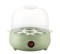 Mini cuiseur vapeur électrique avec mise hors tension automatique et protection contre les brûlures sèches, capacité pour 5 œufs par couche, extensible jusqu'à trois couches, conçu pour un petit