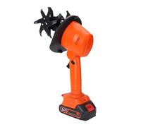 Mini-Cultivateur sans Fil, Cultivateur de Barre de Jardin électrique, Cultivateur de Jardin sans Fil Rototiver de la Culture du Sol sans Cordon pour Jardinage Sol (Prise UE)
