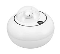 Mini Cute Cat Sculpture Humidificateur Portable pour Bureau à Domicile USB, Arrêt Automatique pour Bureau et Voiture, Méthode de consommation de courant ABS, Blanc (Phefopivods4g7x0-12)